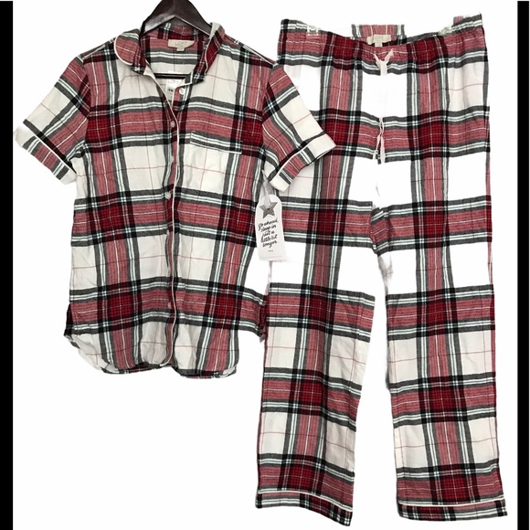 LOFT Other - LOFT Plaid Pj’s Size:Small